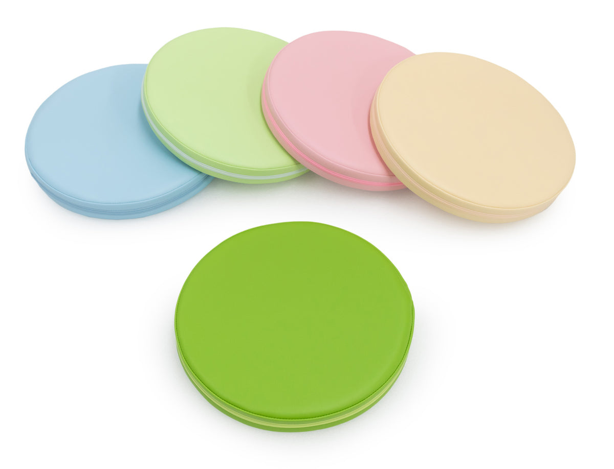 Almofada circular baixa (linha pré-escolar)