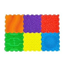 Ladrilhos sensoriais para pavimentos