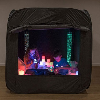 Cubo sensorial pop-up