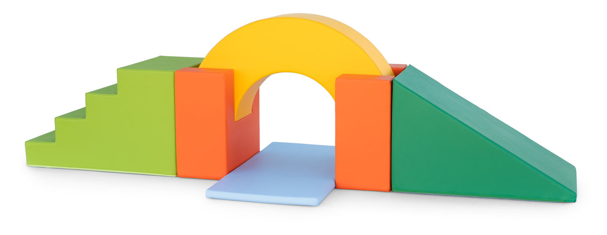 Percurso grande com ponte (módulos grandes 3 aos 5 anos)