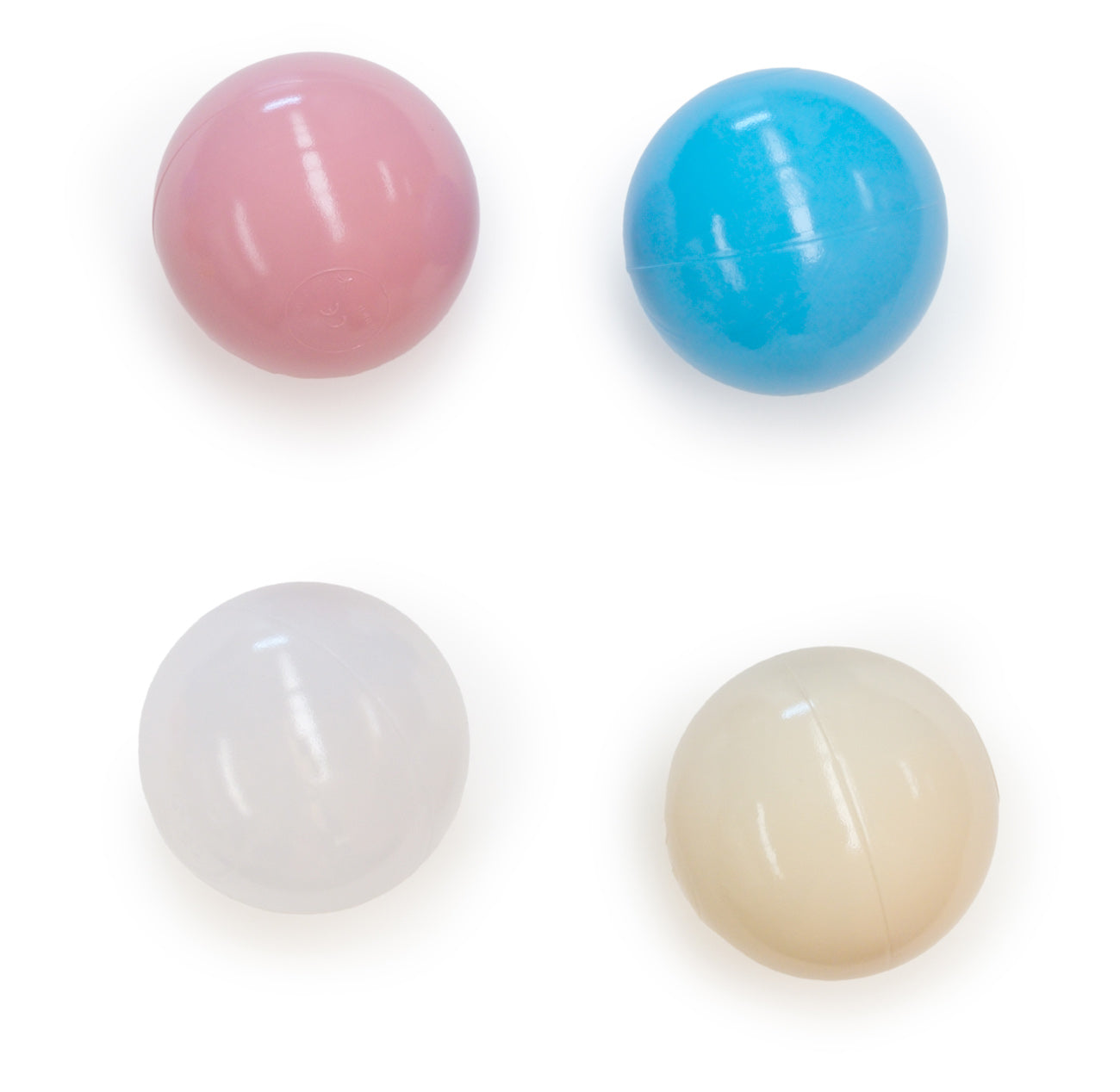 Saco de 500 bolas 1 cor para piscinas