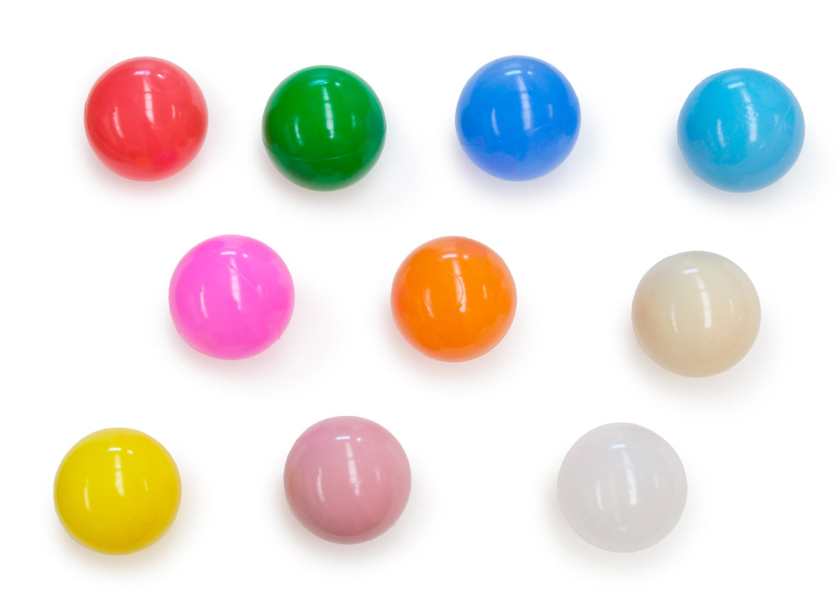 Saco de 500 bolas 1 cor para piscinas