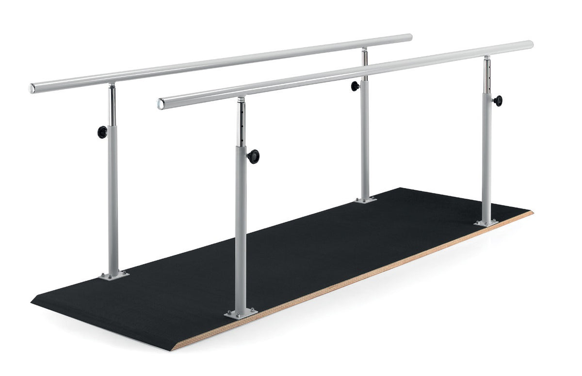 Barra paralela com tapete