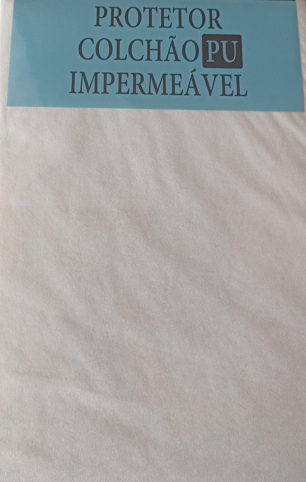Protetor de colchão impermeável 80% Algodão 20% Poliéster Base PU
