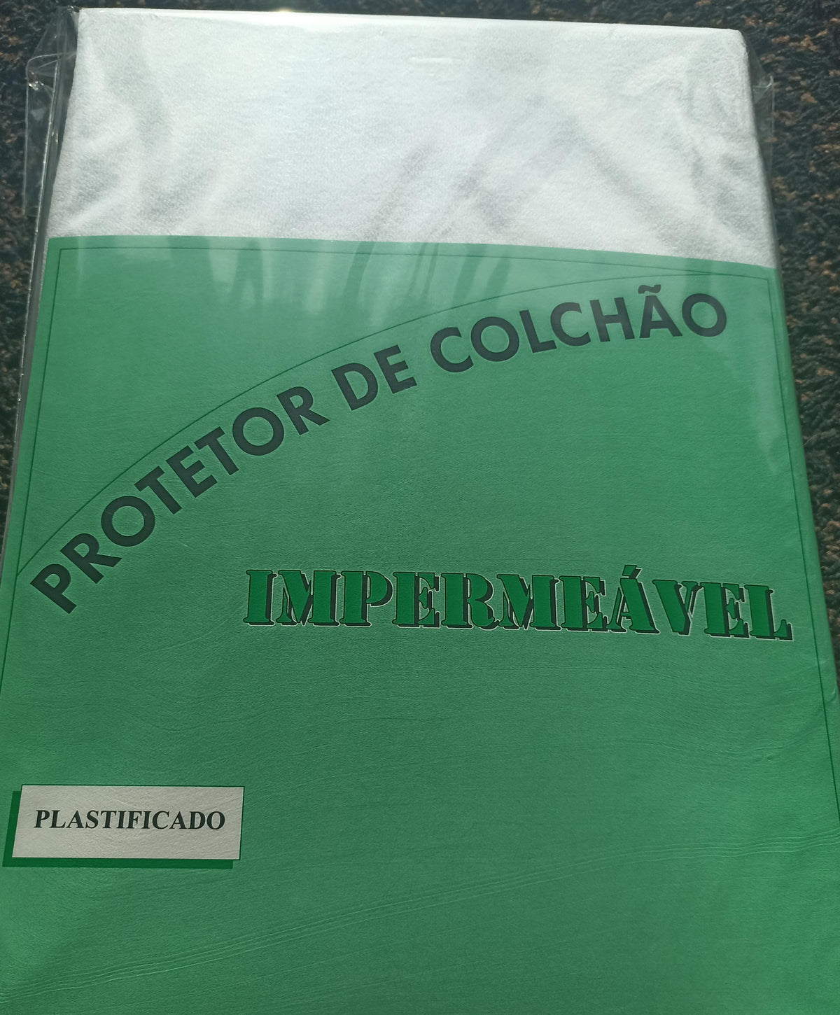 Protetor de colchão impermeável 100% Poliéster Base PVC