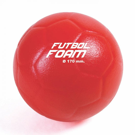 Bola de futebol de espuma