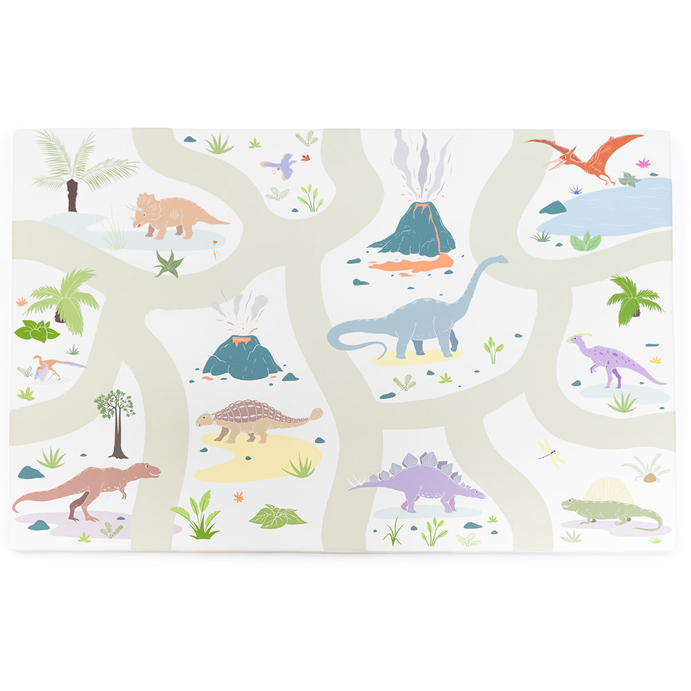 Tapete pista dinossauros