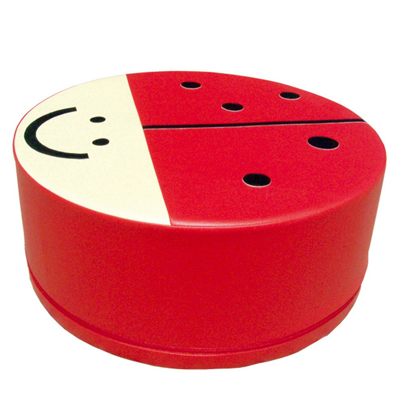 Conjunto mesa joaninha com 4 banquinhos flor (linha pré-escolar)