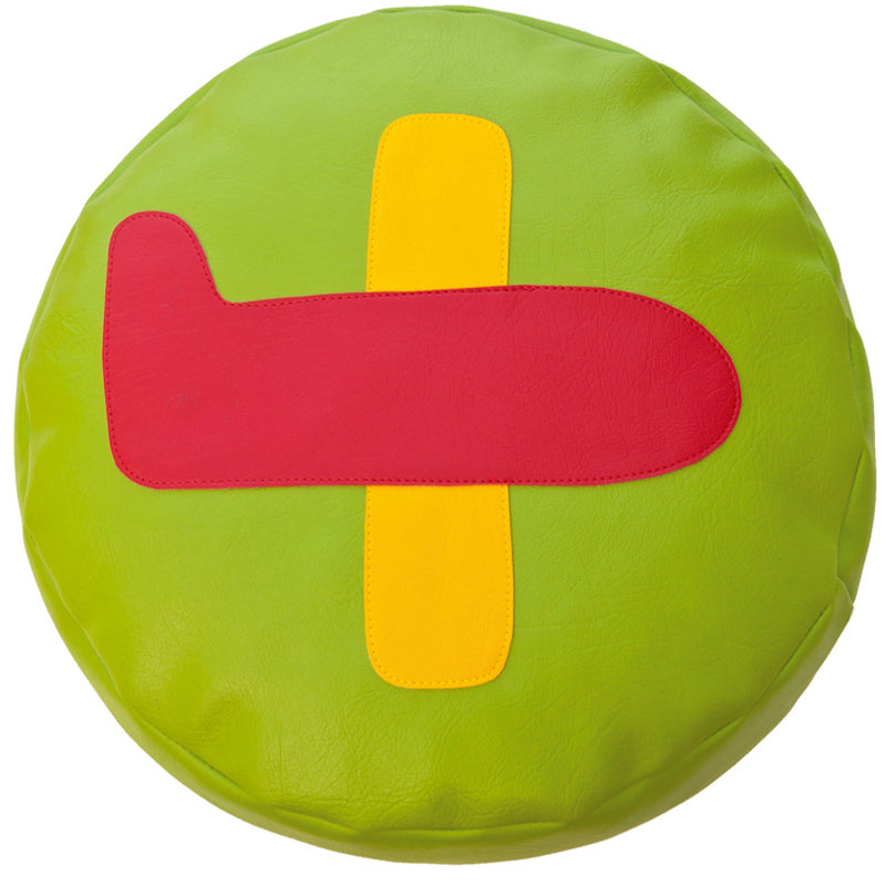 Almofada circular com desenhos variados (linha pré-escolar)