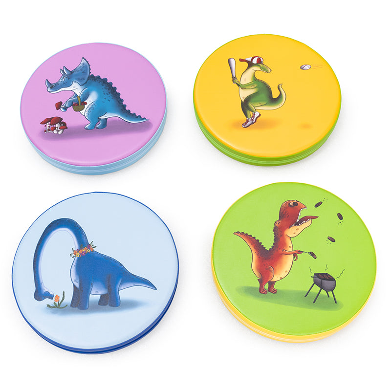 Conjunto almofadas dinossauros (4 unidades) (linha pré-escolar)