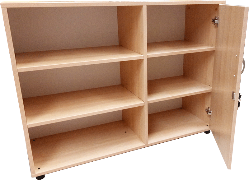 Armário médio portas e estante