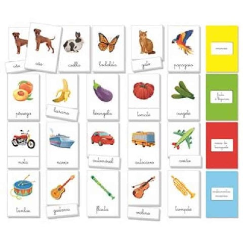 Montessori - Primeiras palavras (3 aos 6 anos)