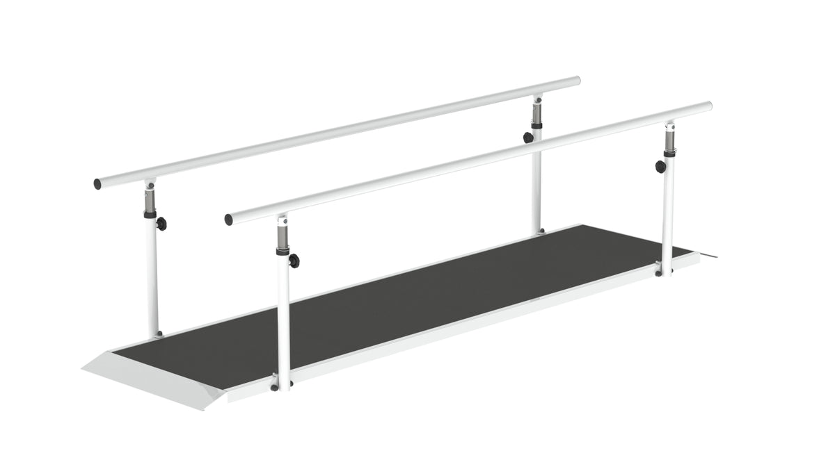 Barra paralela com tapete