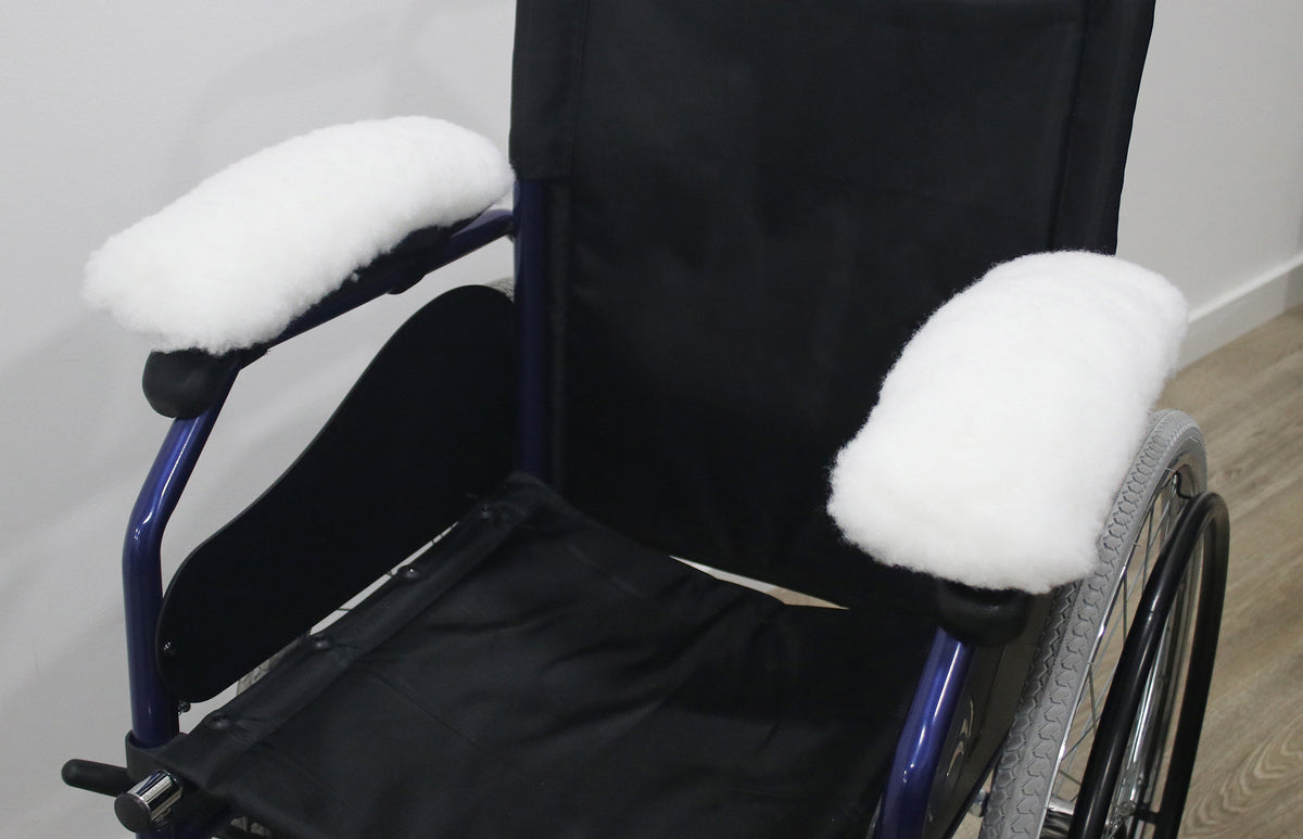 Apoio de braços anti-escara para cadeira de rodas