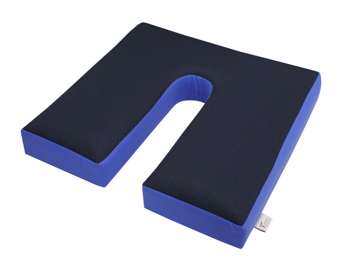 Almofada anti-escara sentar ferradura (sem peça) QuadTech impermeável 3D