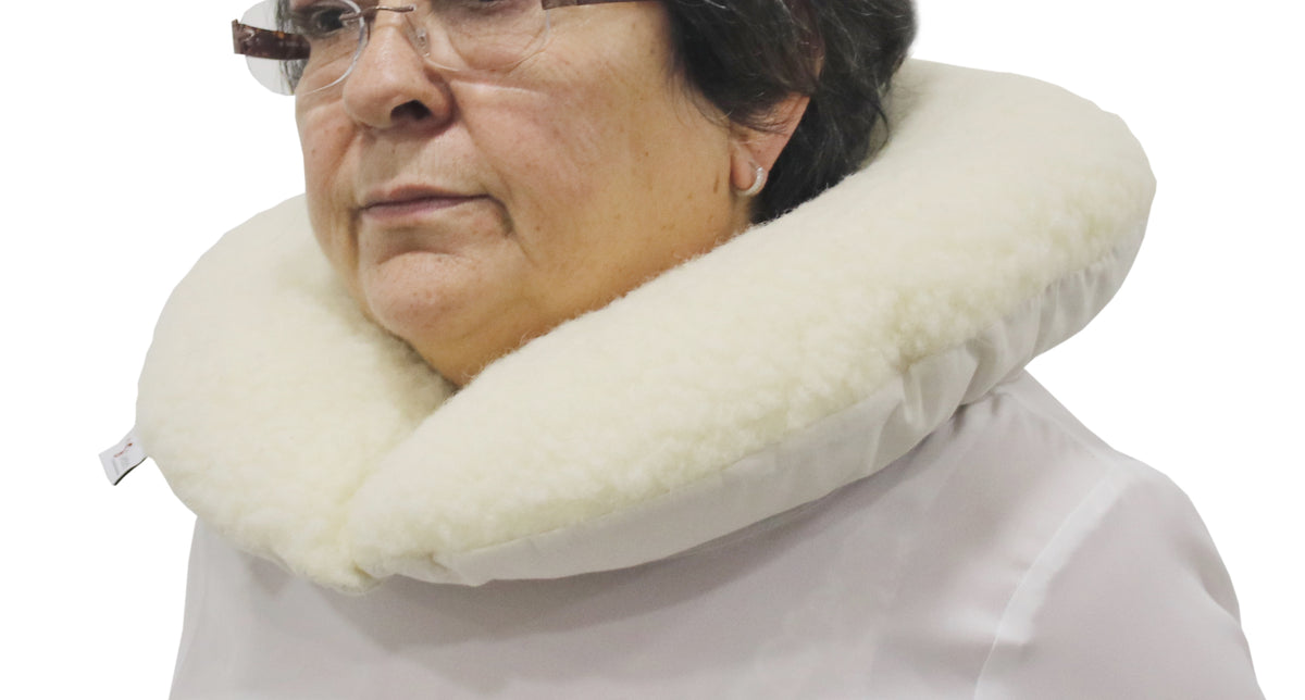 Almofada cervical lã