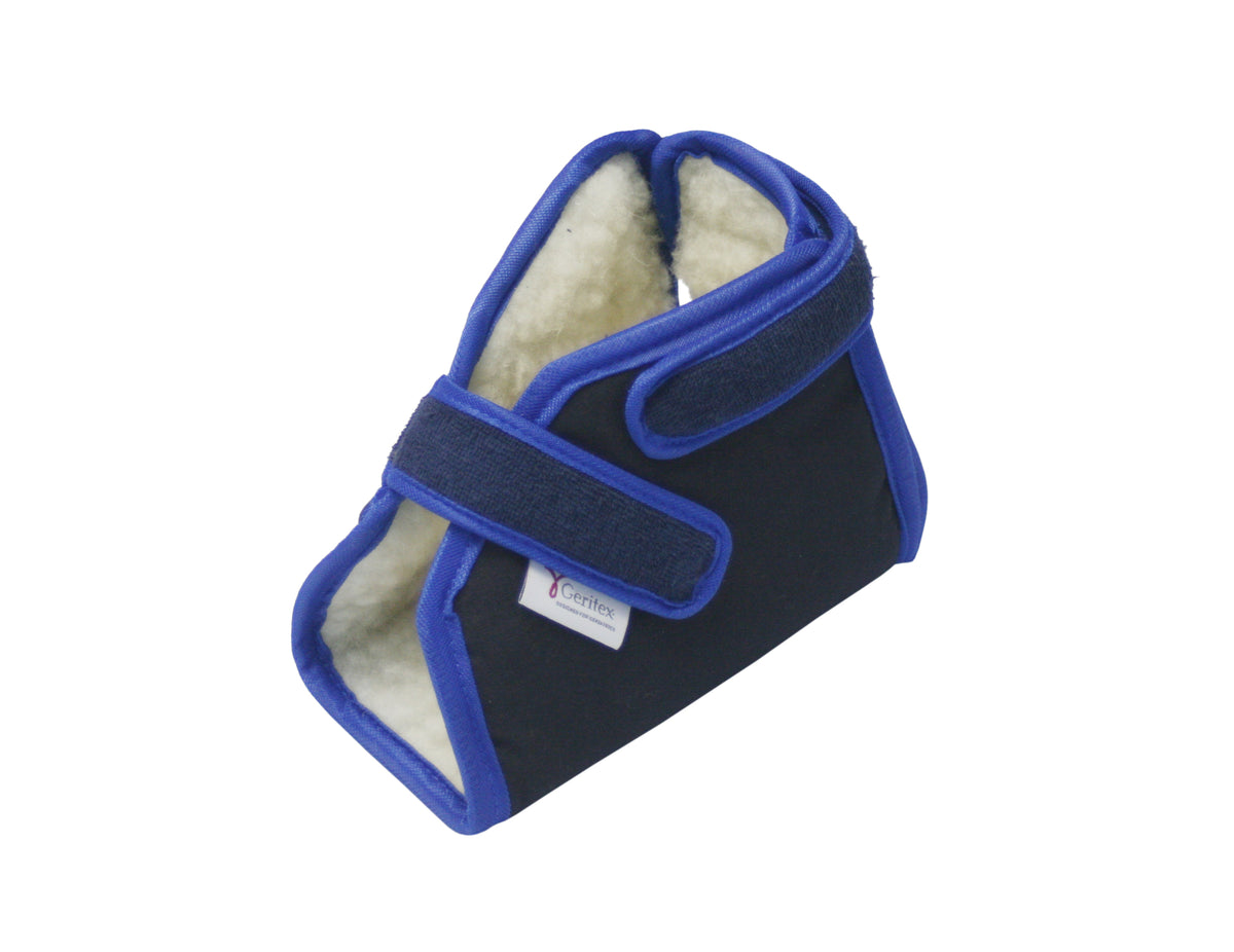 Calcanheira anti-escaras lã natural (par)