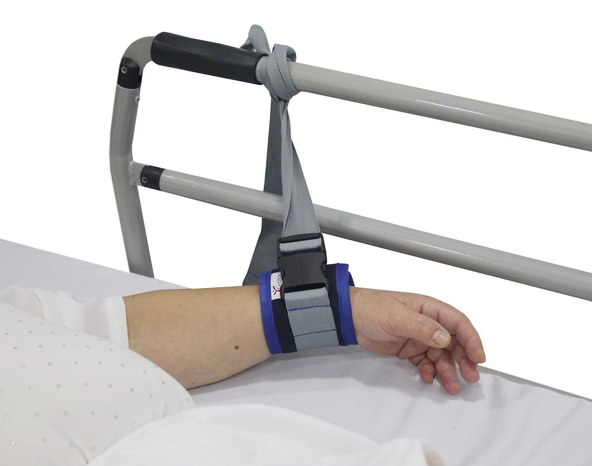 Imobilizador de pulso para cama
