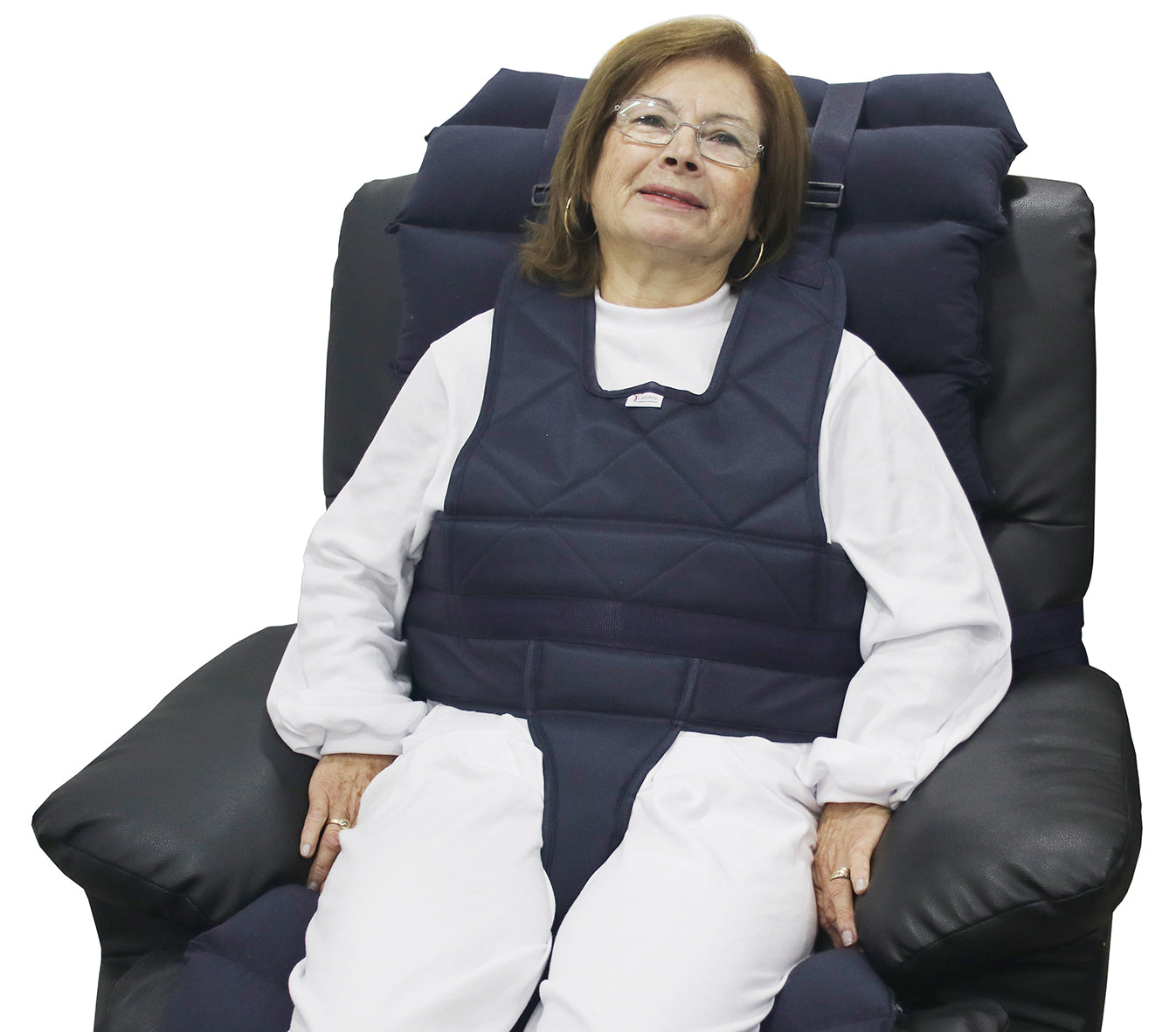Colete pélvico de segurança para cadeirão