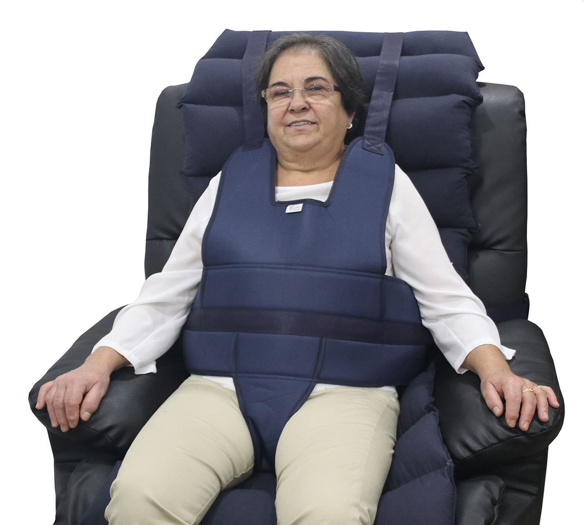 Colete pélvico de segurança para cadeirão