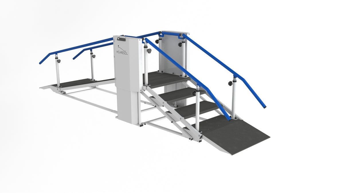 Circuito automatizado para treino de marcha multifuncional