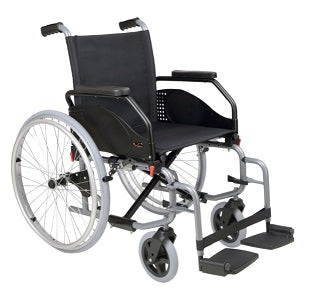 Cadeira rodas eixo recuado