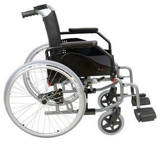 Cadeira rodas eixo recuado