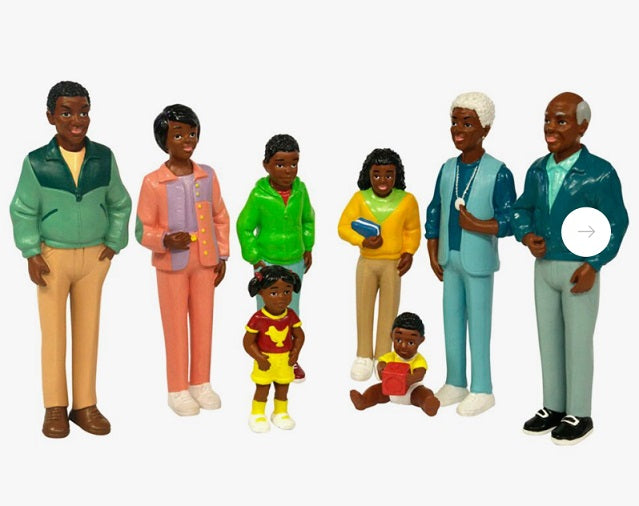 Figuras de família africana