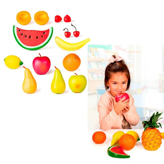 Conjunto de 15 frutas