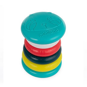 Rolo de anéis empilháveis