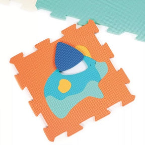 Tapete de espuma XXL com animais