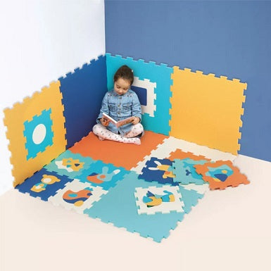 Tapete de espuma XXL com animais