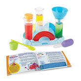 Laboratório de ciências: reações arco-íris