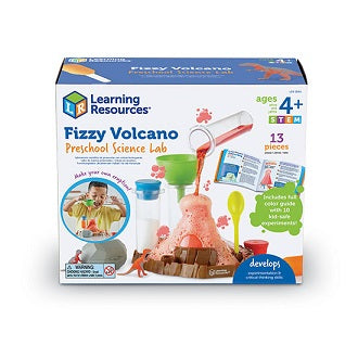 Laboratório de ciências: vulcão efervescente