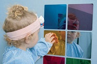 Conjunto de espelhos coloridos