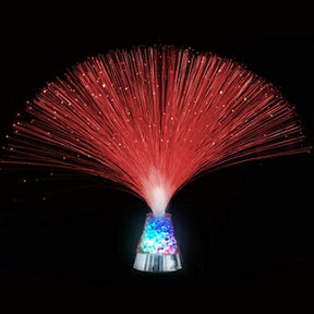 Lâmpada de fibras luminosas