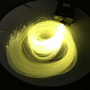 Fonte de luz de fibras luminosas sensoriais