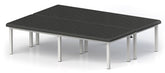 Plano elevado metálico (marquesa bobath)