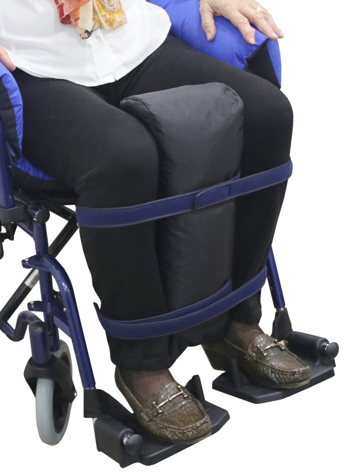 Almofada abdução impermeável plus para cadeira de rodas