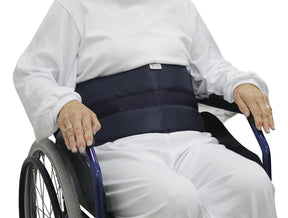 Cinto de segurança abdominal para cadeira de rodas