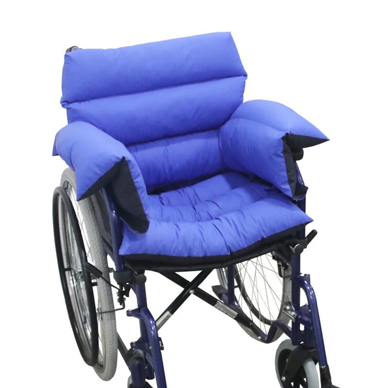 Almofada anti-escaras duo proteção total para cadeira rodas