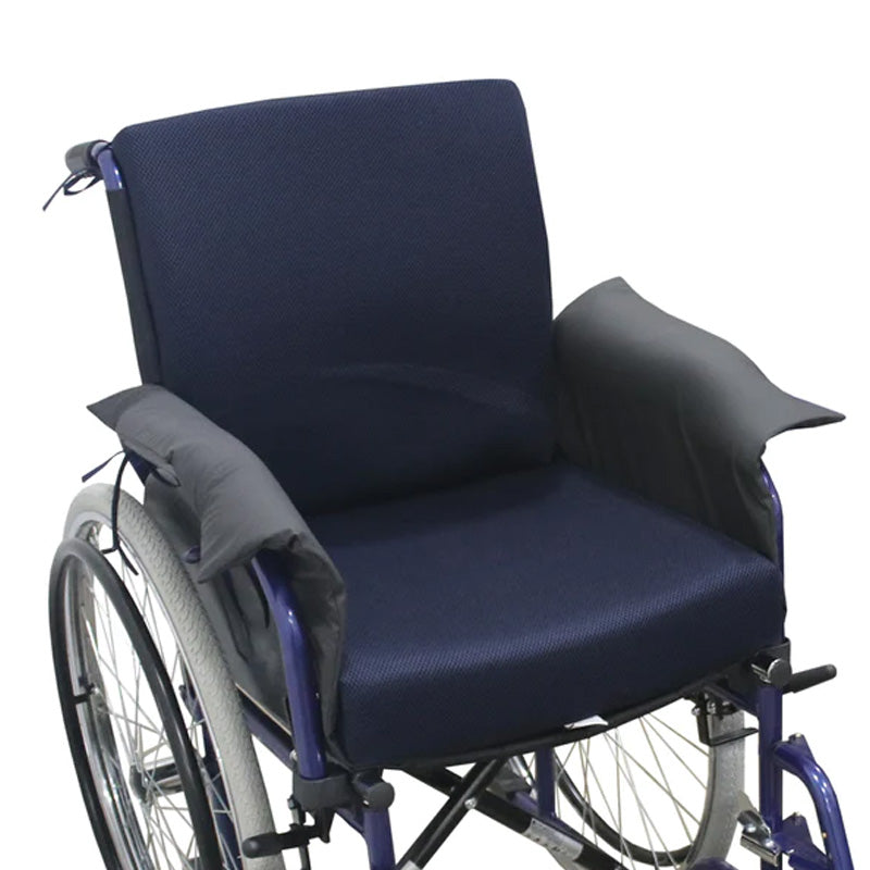 Almofada anti-escaras viscoelástica duo proteção total para cadeira rodas