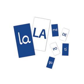Cartões Lecto-bits com sílabas fonéticas